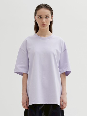 Theballon Solid T-Shirt_Lavender