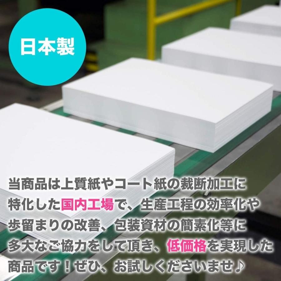 ふじさん企画 無地ハガキ 日本製 「超厚口」 白色 両面無地 ハガキサイズ 用紙 白色度85% 紙厚0.25mm 250枚 POST（P）-