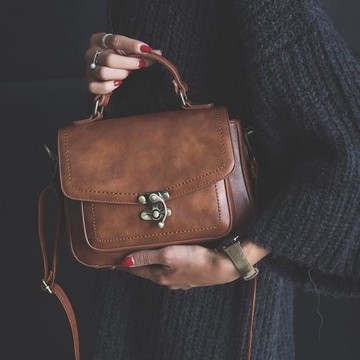 包包女2025新款森系劍橋包英倫復古郵差包學院風手提包單肩斜挎包