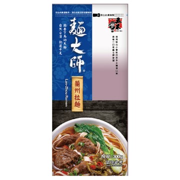 [家速配]五木麵大師蘭州拉麵300g