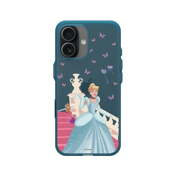iPhone 17 Clear (相機按鈕) 夜幕藍 - 迪士尼-公主系列 Disney Princess - 迪士尼公主 - 灰姑娘