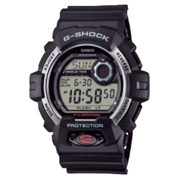 CASIO 卡西歐 G-SHOCK 大螢幕電子錶 學生錶 G-8900S-1  黑色