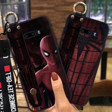 適用于LG G8X掛繩女款潮流保護殼軟殼支架動漫系列硅膠TPU手機套