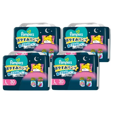 Pampers 幫寶適 巧虎安睡褲/拉拉褲/尿布  L  120片