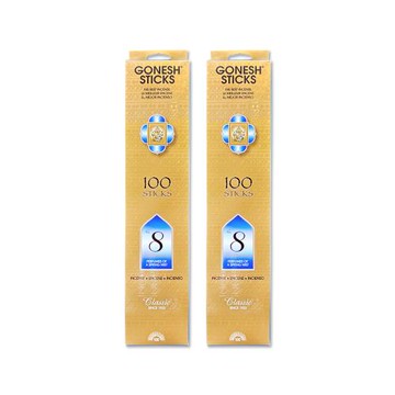 (2盒200支超值組)美國GONESH-室內擴香氛除臭淨化空氣精油線香100支/盒-No.8春之薄霧(大容量禪意清新去味臥香,客廳浴廁廚房臥室皆適用)