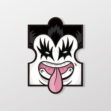 no.14/PUZZLE MAN/車貼、軟磁 SunBrother孫氏兄弟 防水貼紙 車貼貼紙 軟性磁貼