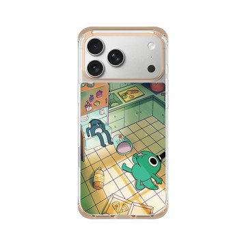 iPhone 17 Pro Max ClearX (MagSafe 兼容) 暖透橘 - 怪奇事物所 Incrediville - 卡路里盛夏派對