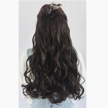 9318 人專屬收藏🎠假髮片女長卷發大波浪蓬鬆自然長髮網紅可愛一片式隱形無痕接發片HTJB