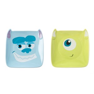 (組)HOLA 迪士尼系列 怪獸電力公司 點心盤-大眼仔+毛怪