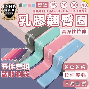 s-sportplus+ 翹臀圈 乳膠翹臀圈 湖水綠30磅彈力帶 環狀阻力帶 阻力帶 翹臀圈 拉力帶