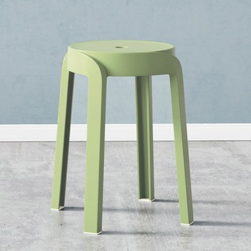 Lalahouse 彩虹圓凳  1個  綠色
