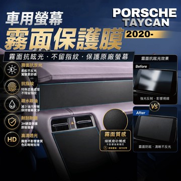 【現貨秒出開發票】PORSCHE TAYCAN 保時捷 TAYCAN 保護貼 導航螢幕鋼化膜 霧面抗指紋 保護貼