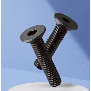 12.9級高強度沉頭內六角螺絲釘平頭六角螺栓螺釘M3M4M5M6M8M10M20