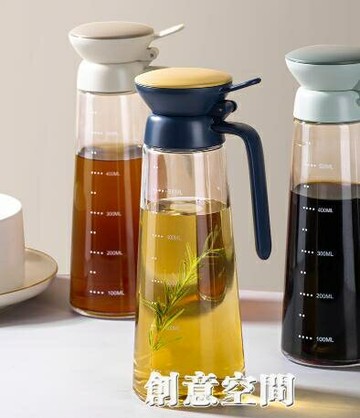 玻璃油壺防漏家用廚房油罐小香油調味料瓶子裝油罐醬油瓶帶蓋醋壺 幸福驛站