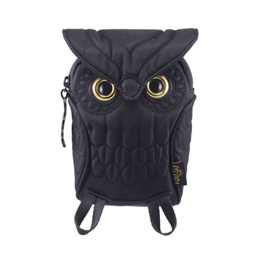 Morn Creations 正版貓頭鷹手機包-黑色(OW-105-BK)