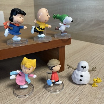 現貨 日本 萬代 bandai 史努比 排隊 扭蛋 P5 史努比公仔 snoopy 日本扭蛋 蛋糕裝飾 史奴比 日本進口
