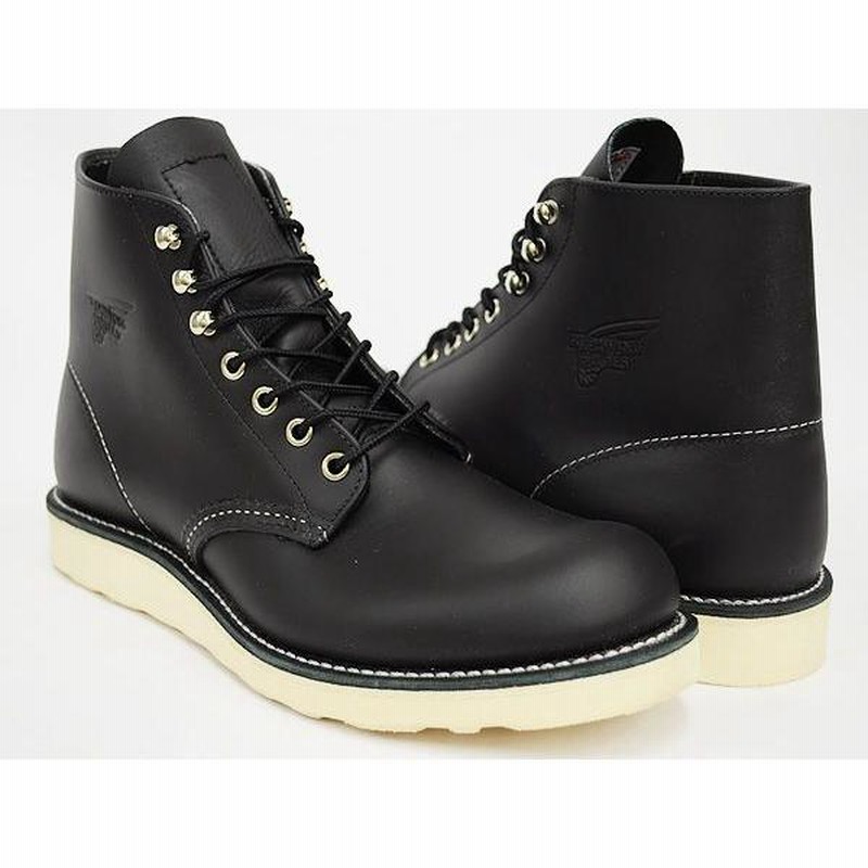 REDWING 6INCH CLASSIC ROUND (PLAIN TOE) BOOT #8165 〔レッド