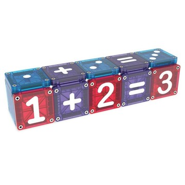 MAGNA-TILES 磁力片 microMAGS LEARN 數字學習56片組 早教數學