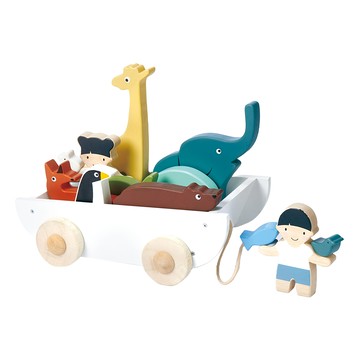 tender leaf 友情萬歲輪船積木 3歲以上  1組  多色