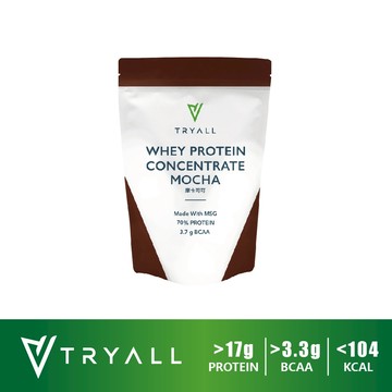[台灣 Tryall] 濃縮乳清蛋白 500g 乳清蛋白 蛋白粉 高蛋白 乳清 優質蛋白營養 低糖 新手推薦