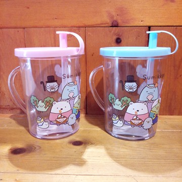 真愛日本 角落生物 角落小夥伴 吸管杯 水杯 兒童水杯 學習杯 學習 兒童 幼兒 吸管 杯 水 壺 杯 台灣授權限定販售