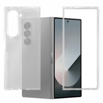 Metal-Slim Samsung Galaxy Z Fold 6 5G TPU+壓克力 雙料透明防摔保護殼