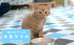 猫のおやつ「お魚グリル」１０パック入り