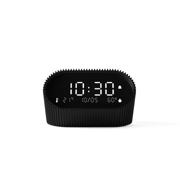 LEXON RAY CLOCK 多功能鬧鐘 - 迷霧黑【現貨】