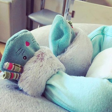 法國 Moulin Roty 帕奇寶寶專用飽暖鞋套禮盒組 0-6個月