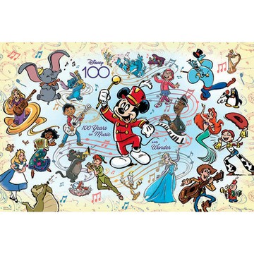 百耘圖 - DISNEY【迪士尼百年慶典】歡慶周年 1000片拼圖 HPD01000-111