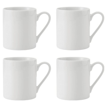 MIKASA Egret馬克杯  4個  白瓷