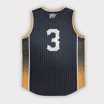 【限時開放】Heritage 3X3 雙面穿球衣 - 萊斯特姆經典黑（含客製背號及印字）