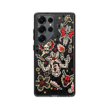 Galaxy S25 Ultra Clear 酷墨灰 - Stranger Things - 地獄火