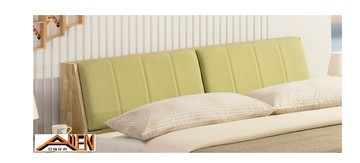 亞倫傢俱*卓希普橡木色5尺床頭箱