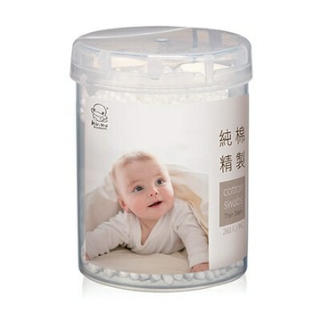 KUKU酷咕鴨 細軸棉花棒260入★衛立兒生活館★