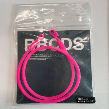 Candies 矽膠皮繩21''(桃紅)