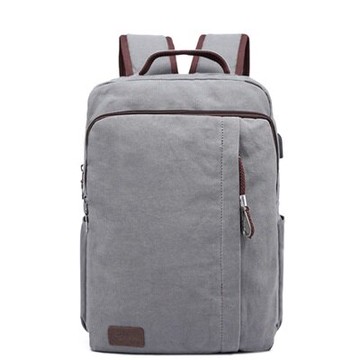 雙肩包帆布後背包-學院風休閒簡約時尚男包包3色73re19【獨家進口】【米蘭精品】