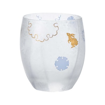 ADERIA 雪兔雙入杯禮盒組 345ml DS-6271 8.8 x 9.2cm 2個  透明  1組