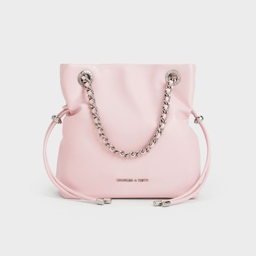 【CHARLES & KEITH】Arya 皮穿鍊斜背包 附提袋｜陪伴你每個重要時刻｜通勤約會兩用｜情人節快樂｜生日禮物｜快速出貨｜小CK