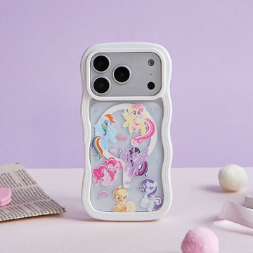 彩虹小馬 角色亂花雲朵波波MagSafe iPhone手機殼