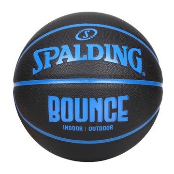 spalding bounce 籃球-pu-7號球 室內 戶外 訓練 運動 斯伯丁 黑藍