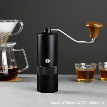 不銹鋼磨芯手搖磨豆機便攜意式研磨器全金屬機身手動咖啡機磨粉機