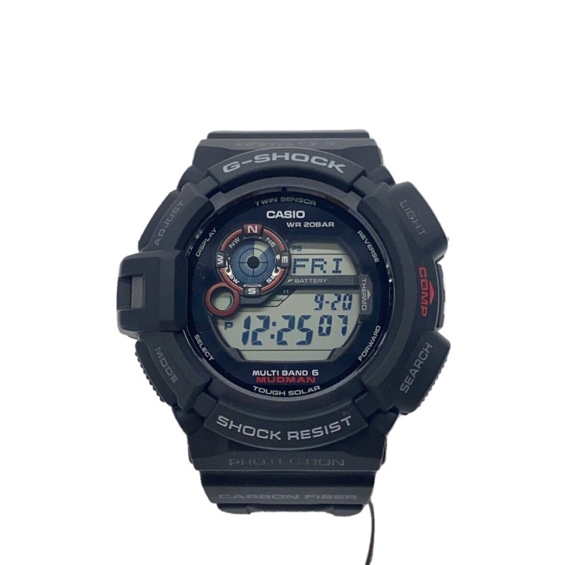 ソーラー腕時計・G-SHOCK/デジタル/ラバー/BLK/BLK | LINEブランドカタログ