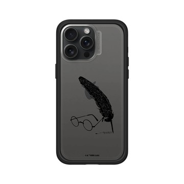 iPhone 15 Pro Max Mod NX 黑 - 哈利波特 Harry Potter - 羽毛筆和眼鏡