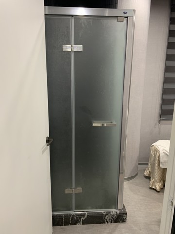 【麗室衛浴】國產 簡框折門 PS-501LF 可生產一字型或轉角型