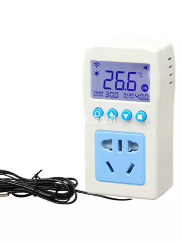 WIFI遠程溫控器開關溫度控制器數顯智能全自動溫控儀帶探頭定時[領邦五金配件]