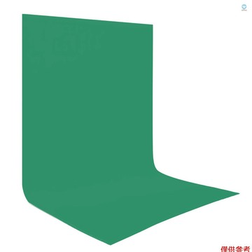 2 * 1.6m / 6.6 * 5.2ft 綠色攝影背景屏幕人像攝影背景照片工作室道具可水洗耐用的無紡布材料