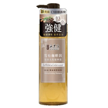 古寶無患子雪松咖啡因強健洗髮精華露530g