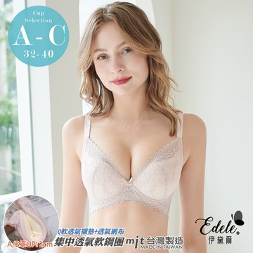內衣【格蒂瑞莎】小胸集中軟鋼圈內衣 A-C罩 (膚) #8899