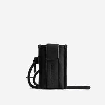 Refined粗針帆布手機包-黑色